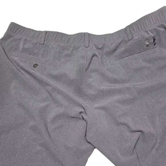 Under Armour Mens Golf Pants 48 X 29 Gray Match Play Flat Front Stretch Vented - Picture 4 of 7